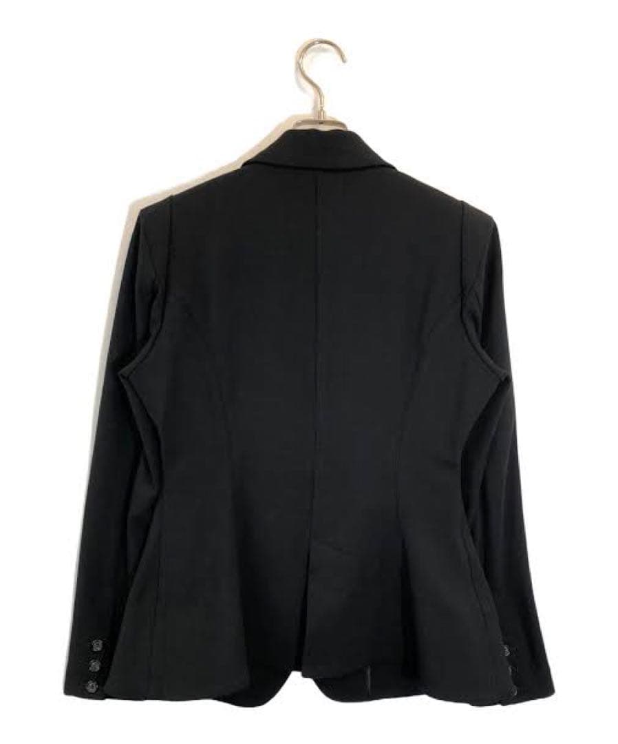 2603136 WAIST SHAPE FLARE JACKET ブラック M
