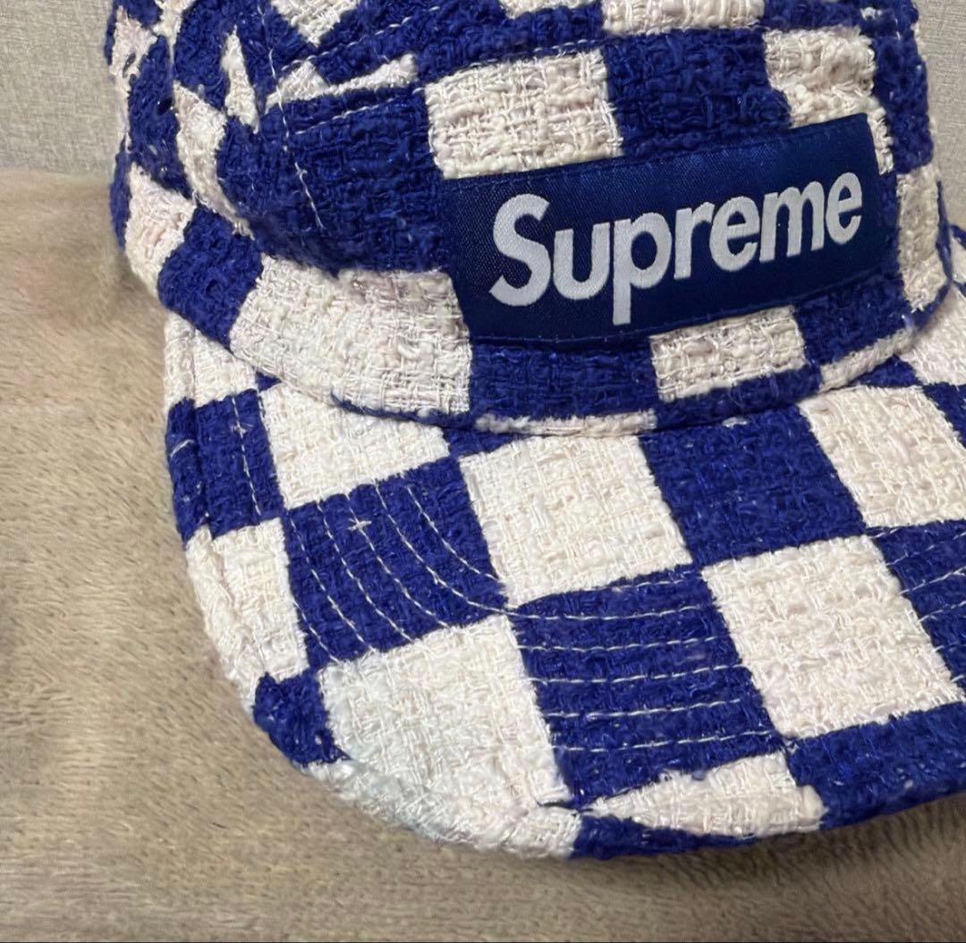 Supreme Checkerboard Cap チェッカーボードキャップ
