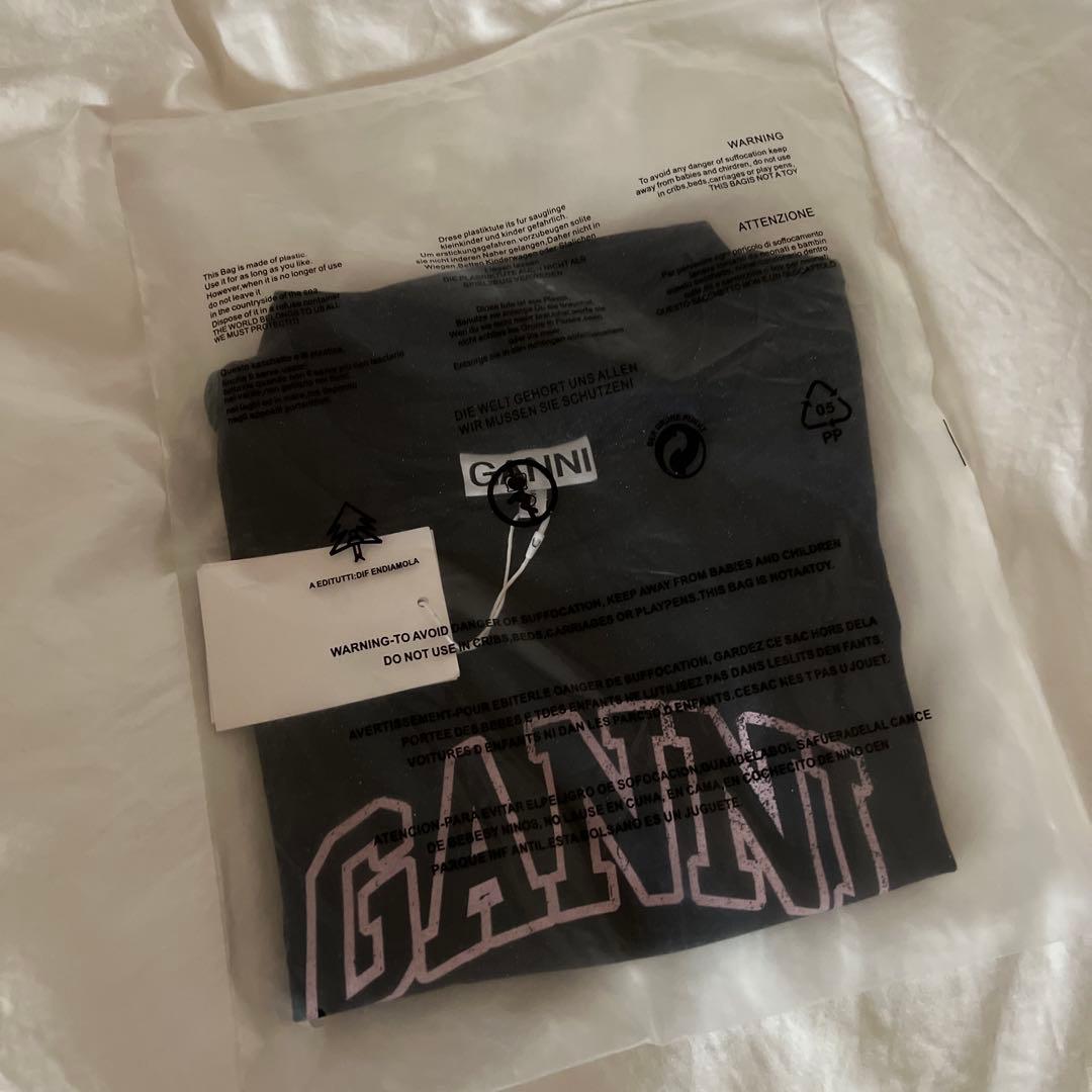 トップス GANNI Basic Cotton Jersey Poodle Baby