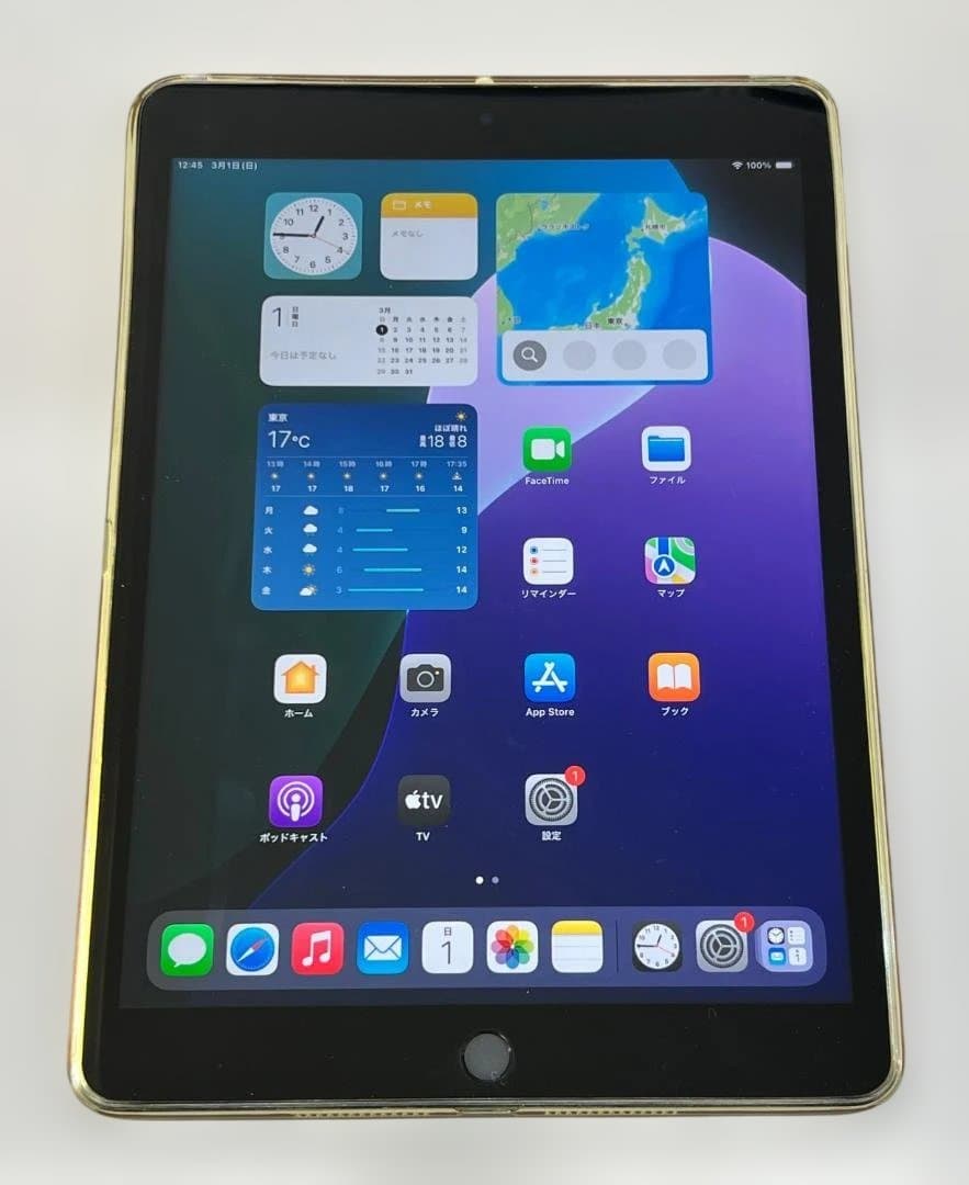 iPad（第9世代）10.2インチ Wi-Fiモデル 64GB スペースグレイ