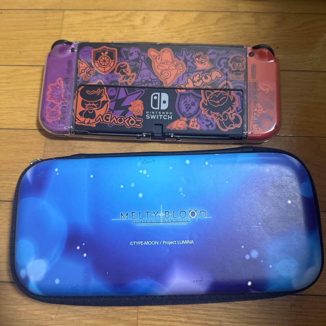 Switch Nintendo Switch 有機ELモデル スカーレット・バ…