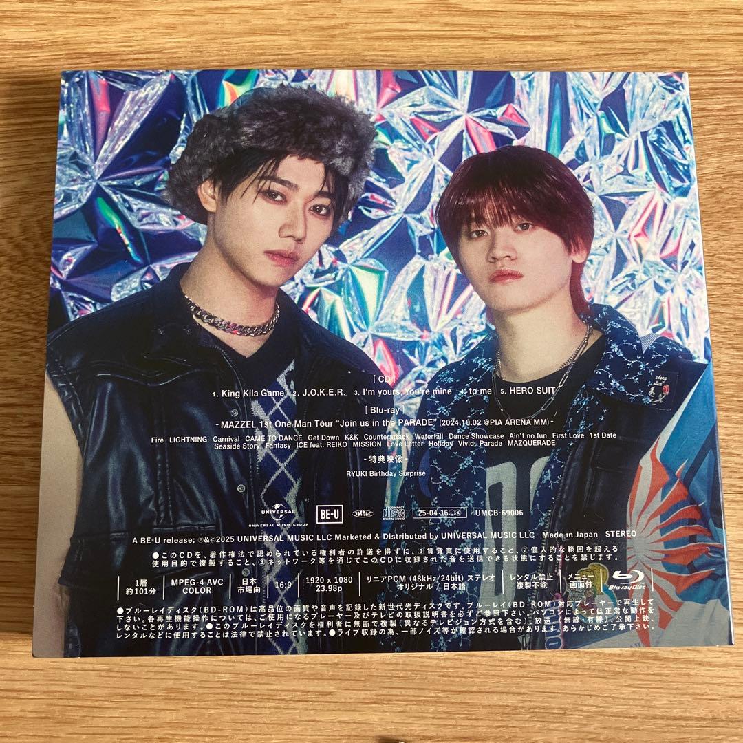 MAZZEL  Straight Flush(LIVE盤)(限定盤)