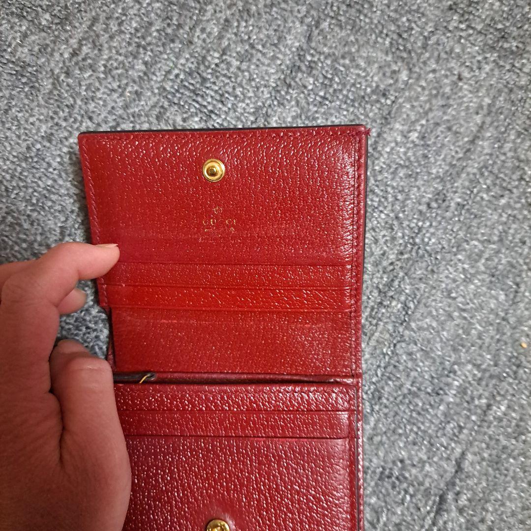 空*！様 GUCCI２つ折り財布