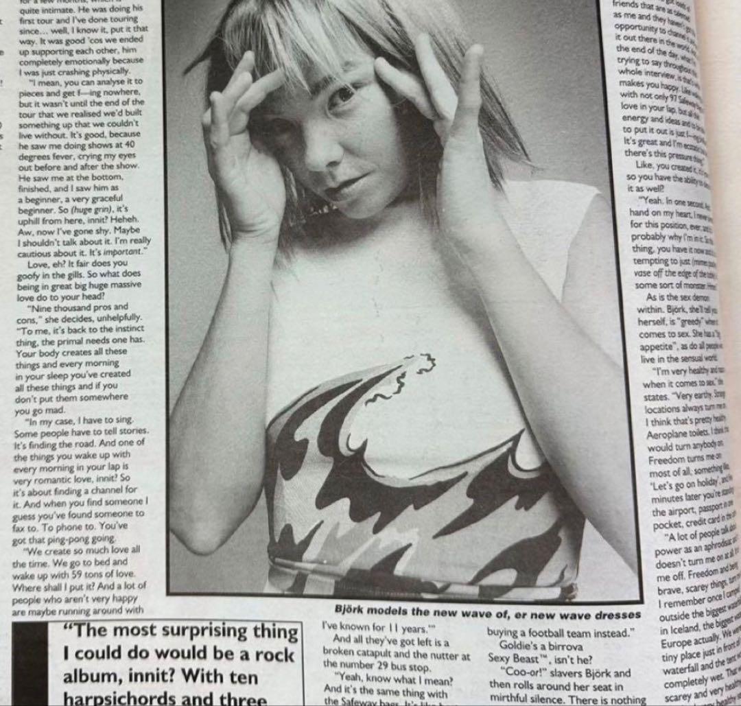 レア‼️ 1996 NME Björk Issue Bjork