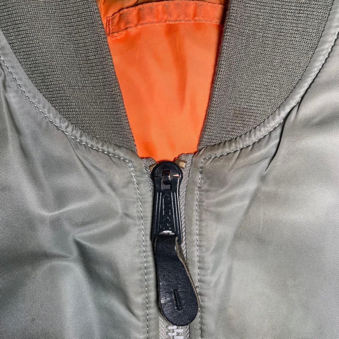 T*u様 90s Alpha MA-1 Flight Jacket Revers