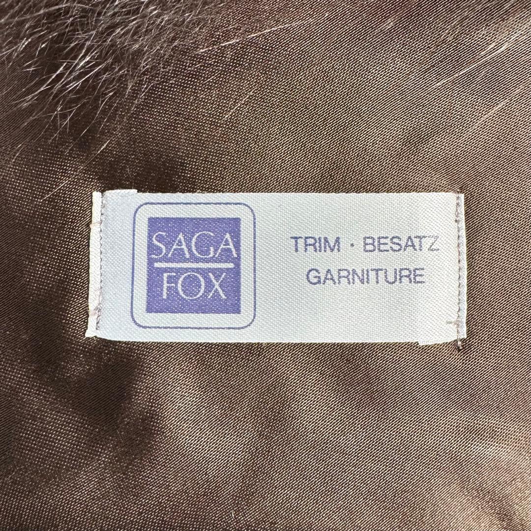 【SAGA FOX】 サガフォックス リアルファーショール ダイドフォックス