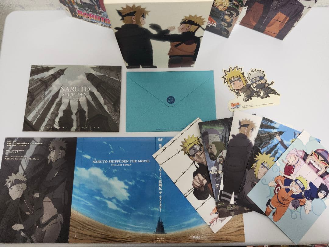 NARUTO DVD BOX セット & 劇場版入場特典(DVDや漫画)3点など