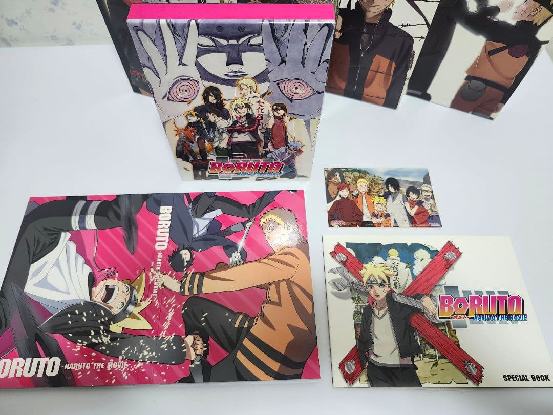 NARUTO DVD BOX セット & 劇場版入場特典(DVDや漫画)3点など