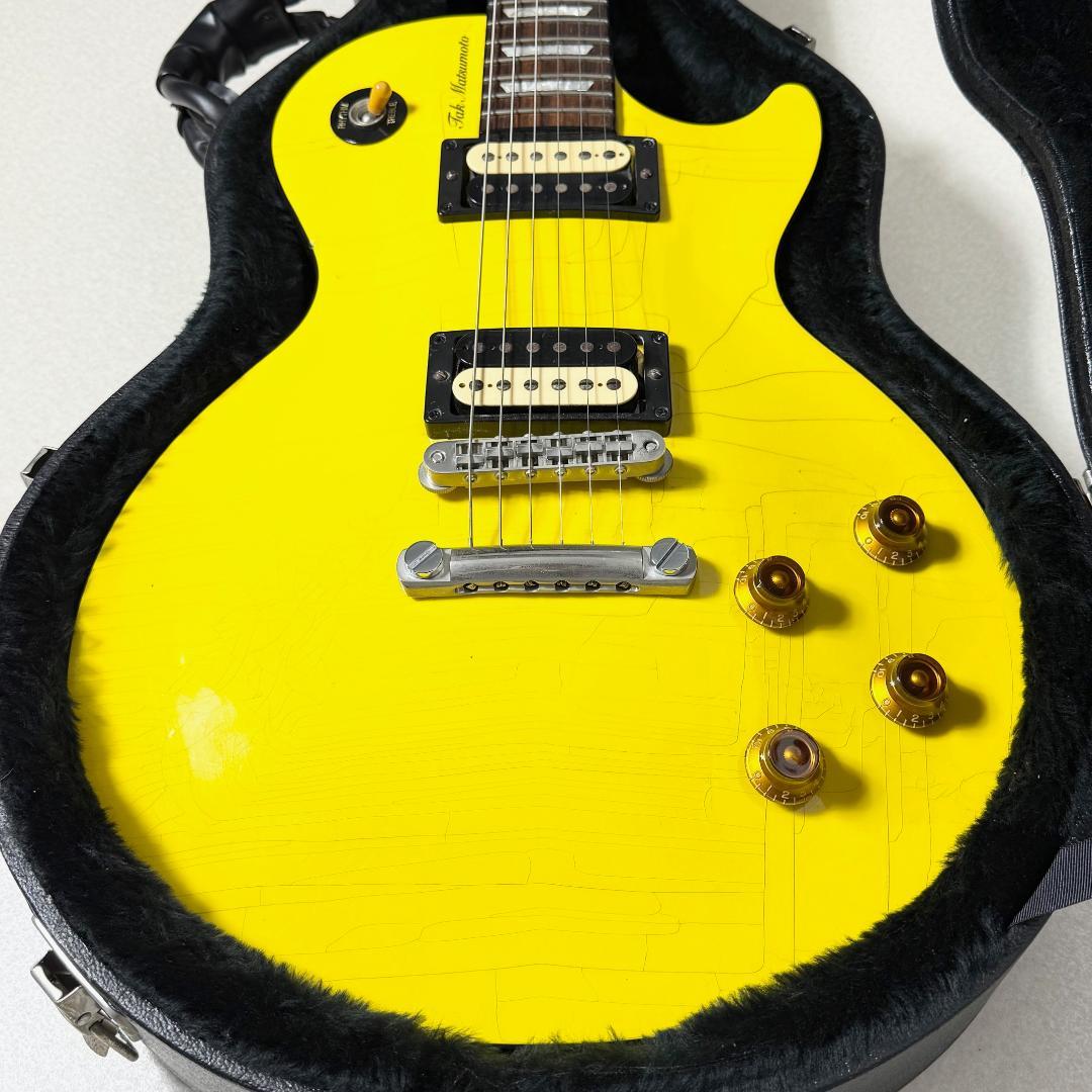 Gibson Tak Matsumoto Les Paul キャナリー イエロー