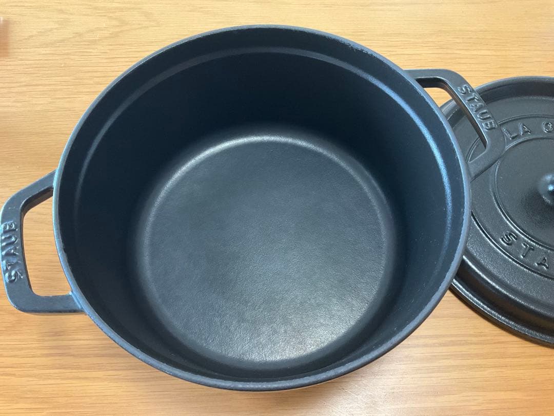 staub（ストウブ） ピコ・ココット ラウンド 24cm マットブラック