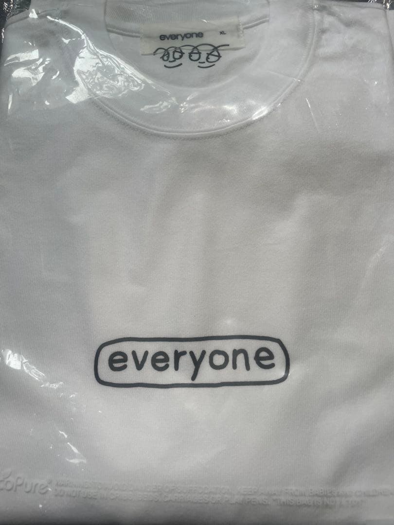 everyone sketchy logo tee XL j.30000 白