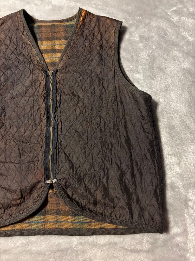 90s OLD STUSSY OUTER GEAR WOOL VEST 白タグ