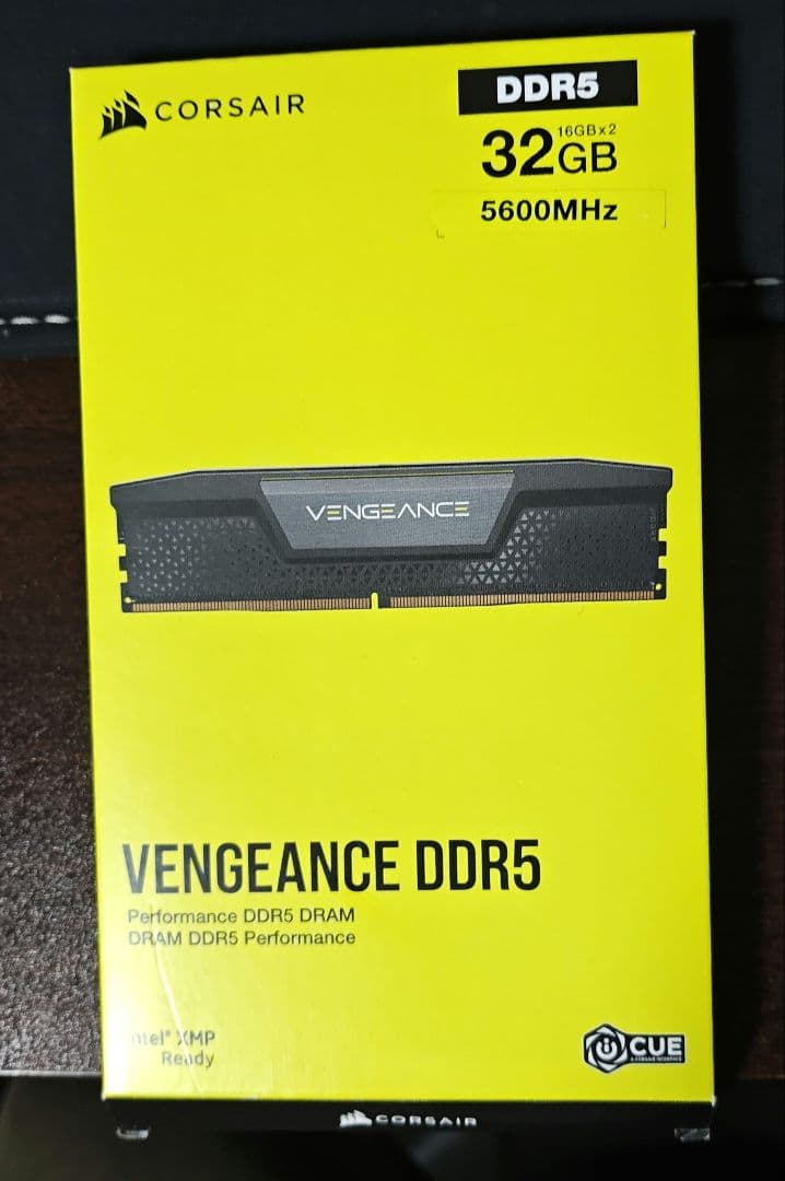 メモリー CORSAIR Vengeance DDR5 32GB 5600MHz