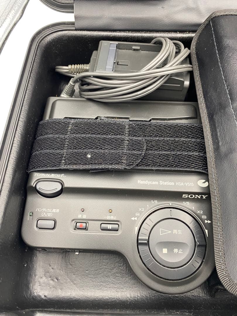 【動作確認済】高画質 SONY Hi8 8ミリ ビデオカメラ 付属品多数