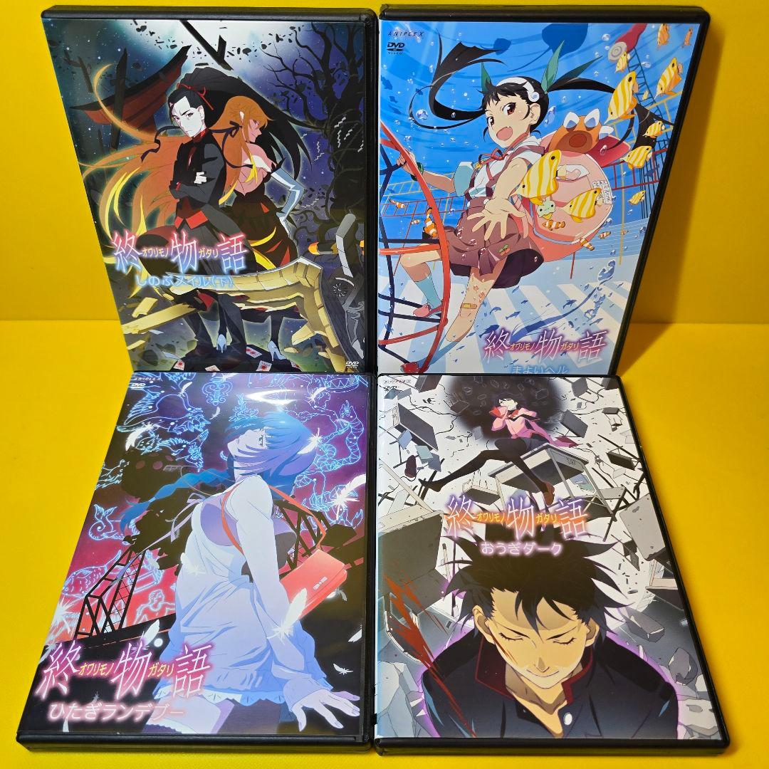 新品ケース交換済み　化物語DVD 完全42巻完結セット