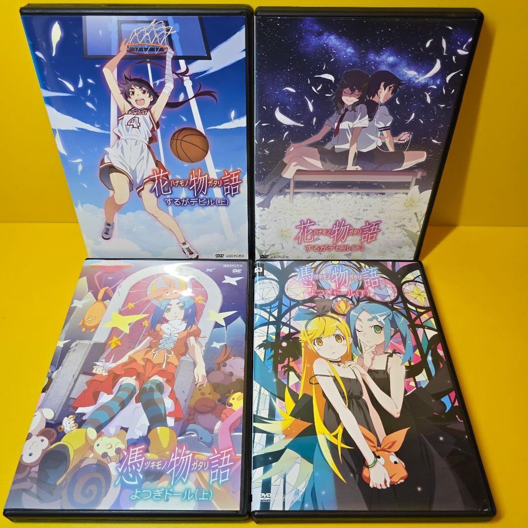 新品ケース交換済み　化物語DVD 完全42巻完結セット