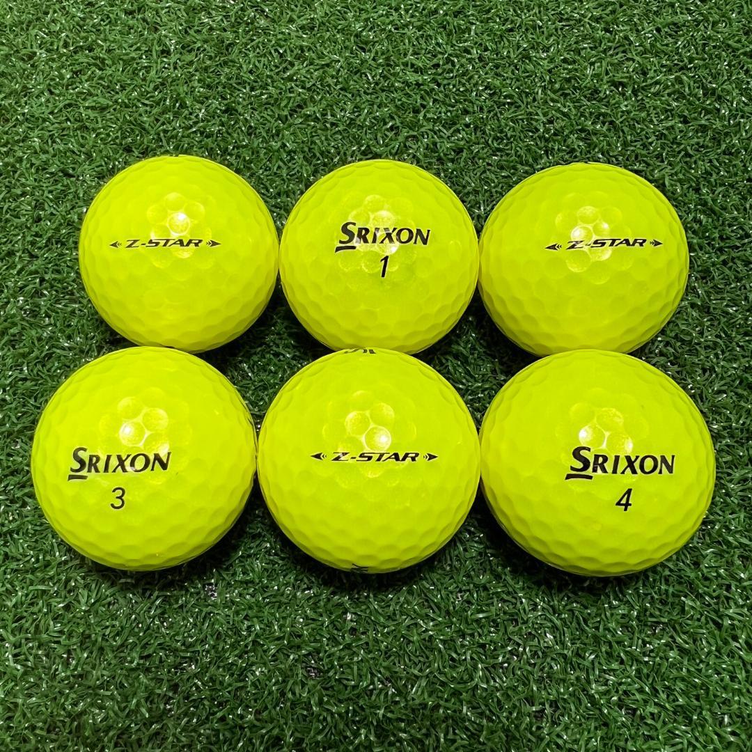 【S19】SRIXON Z-STAR 黄 21年式 ロストボール 24球