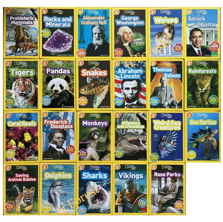 新品 National Geographic Kids 2 絵本41冊 音源付