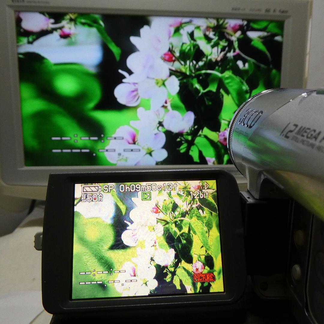 パナソニックNV-GS120動作良好 MiniDVビデオカメラ　ダビングに最適