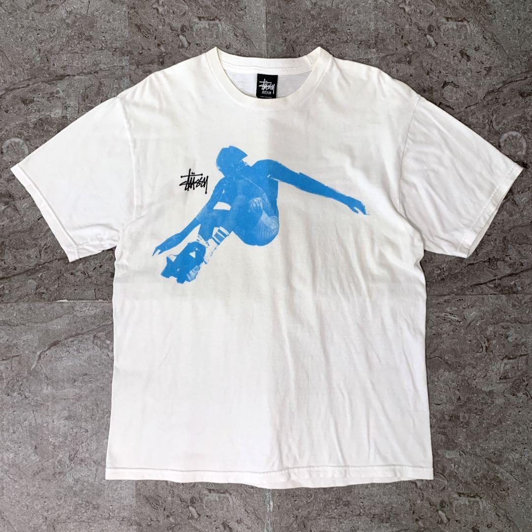 【希少デザイン】Stussy オールドステューシー スケーター オーリーTシャツ