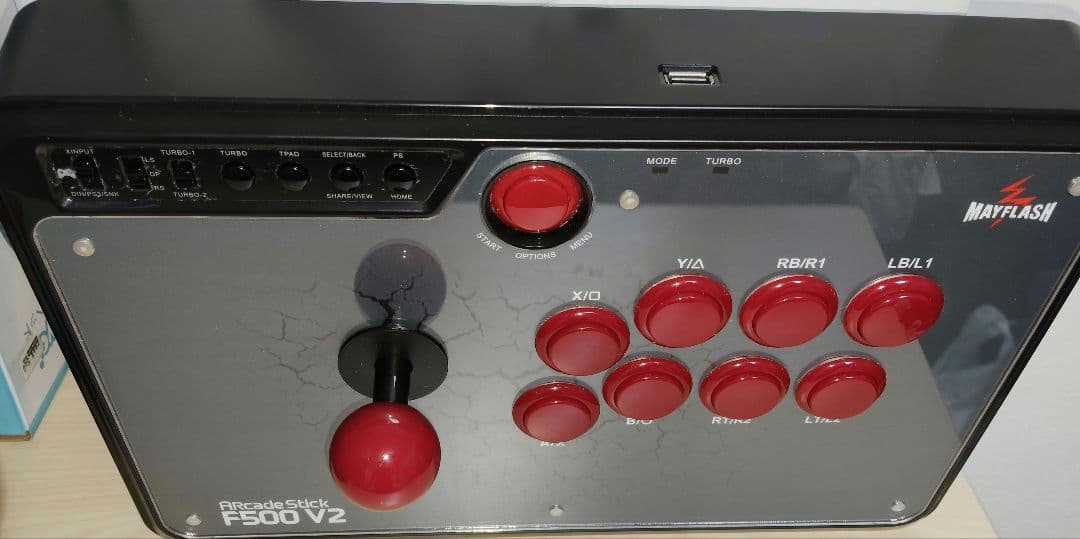 【極美品】Mayflash F500 V2 アケコン (12時間以内に発送)
