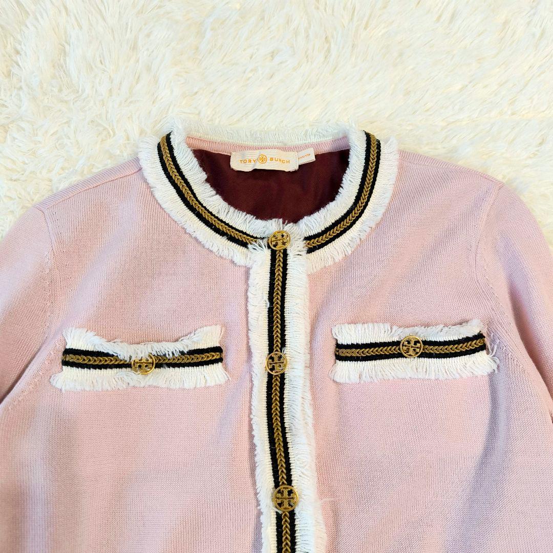 【美品】TORY BURCH トリーバーチ カーディガンKendra ケンドラ
