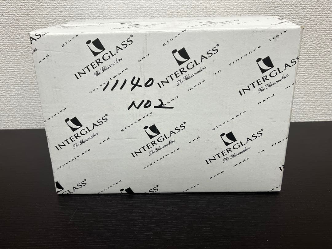 イタリアInter glass ベネチアングラス 6個セット　未使用品