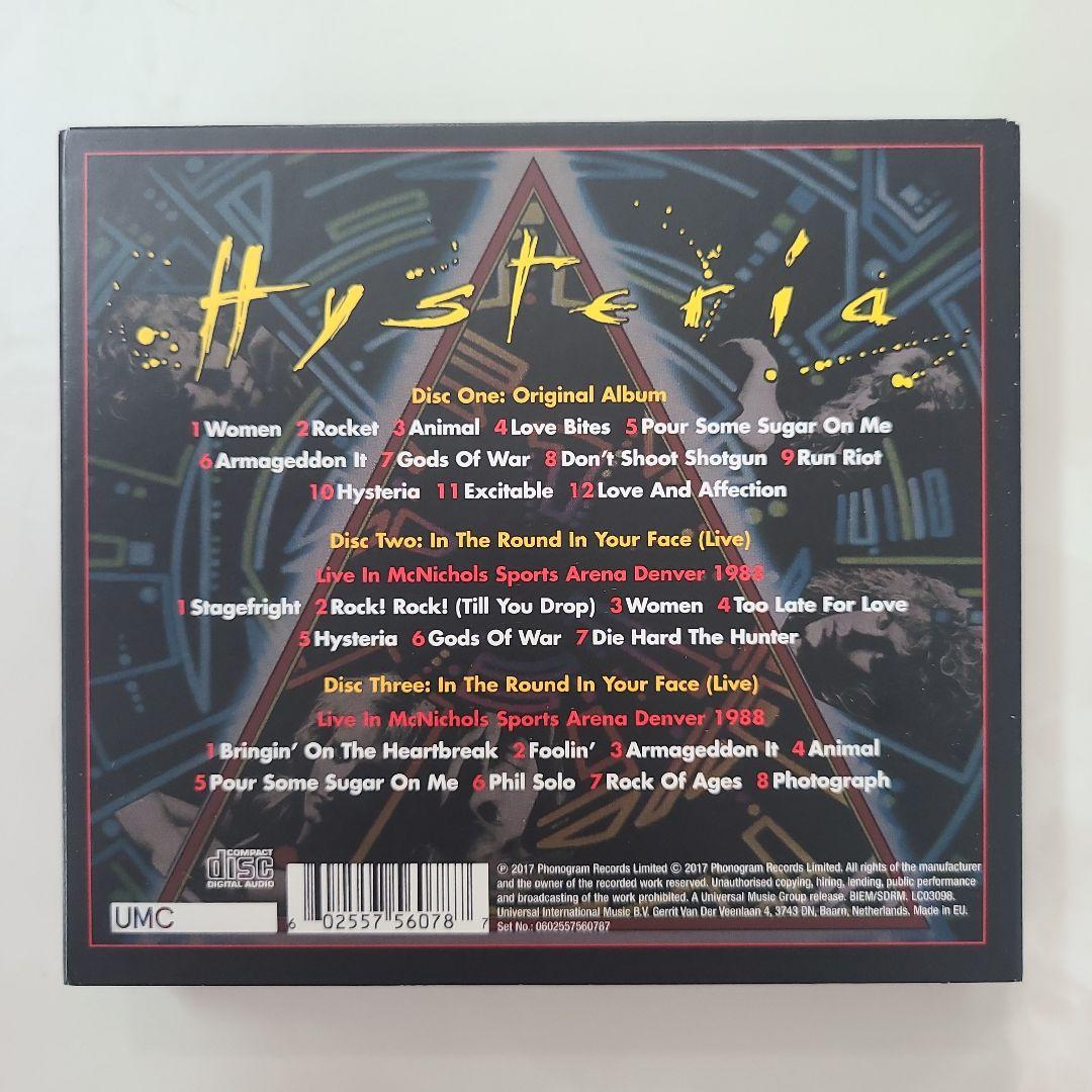 デフ・レパード２ＣＤ＆３ＣＤデラックス・エディション・セット