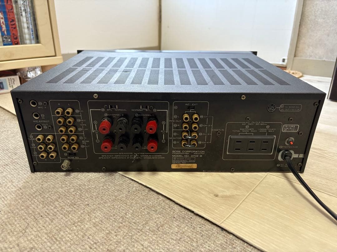 ＊一部難ありBOSE 4702-Ⅲ プリメインアンプ