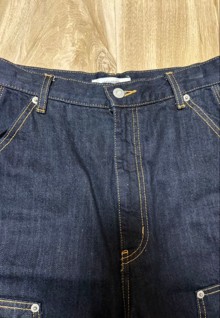 MOUSSY LOW CLOTCH ペインターパンツ One Wash サイズ0