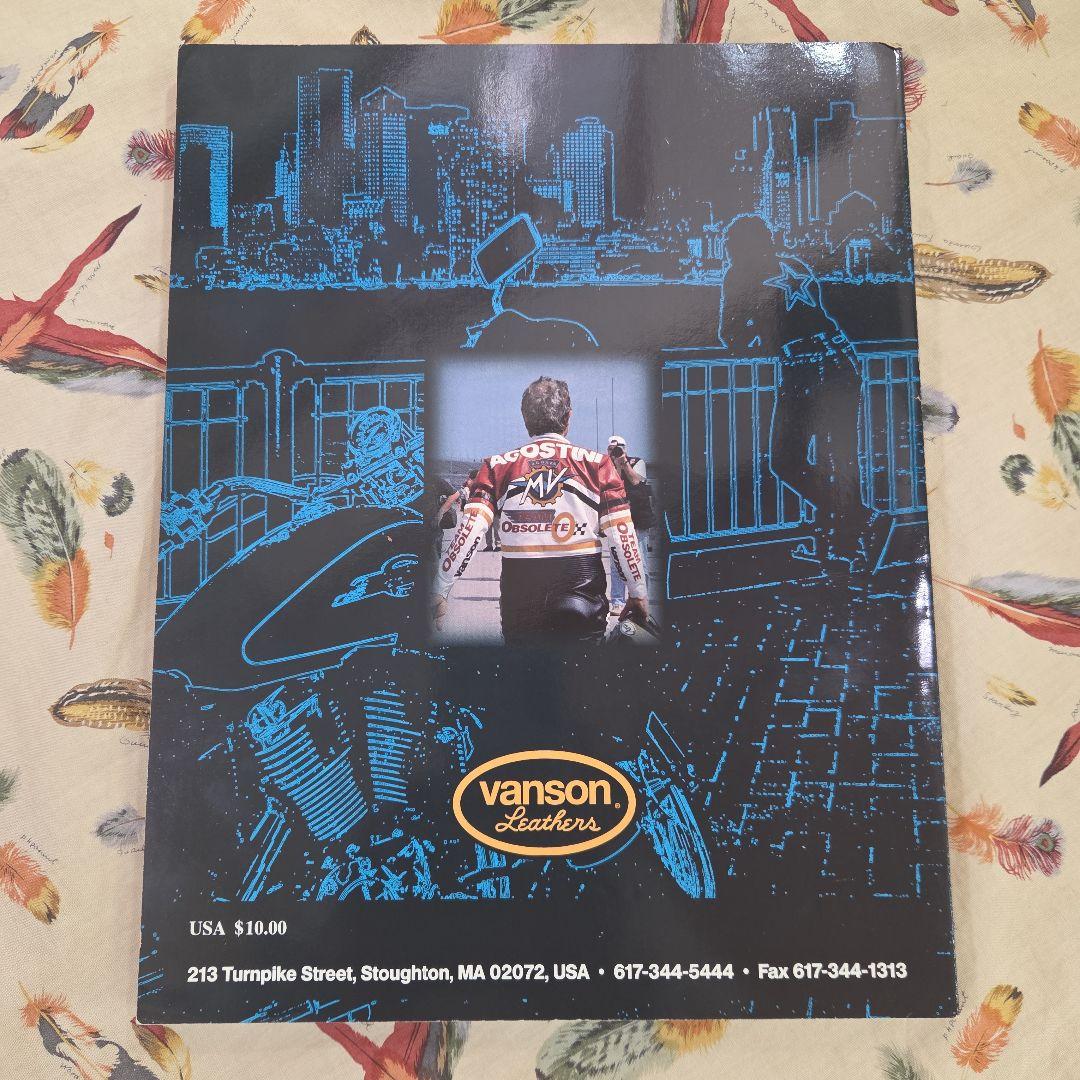 【希少】 1997 VANSON leathers Catalog