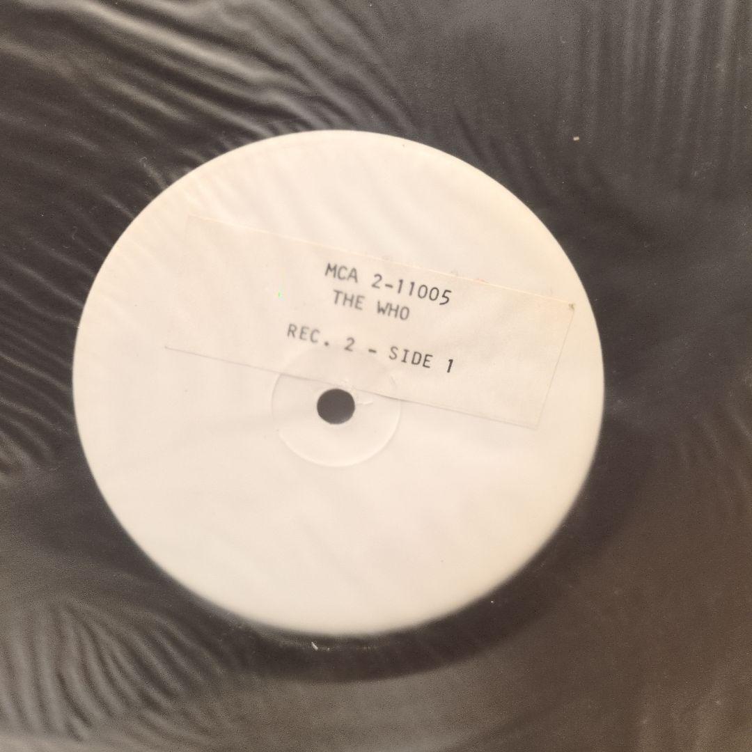 激レア The Who The Kids Are Alright テストプレス盤