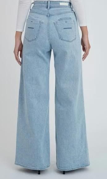 YANUK ワイドレッグデニムパンツ 23インチ　定番品