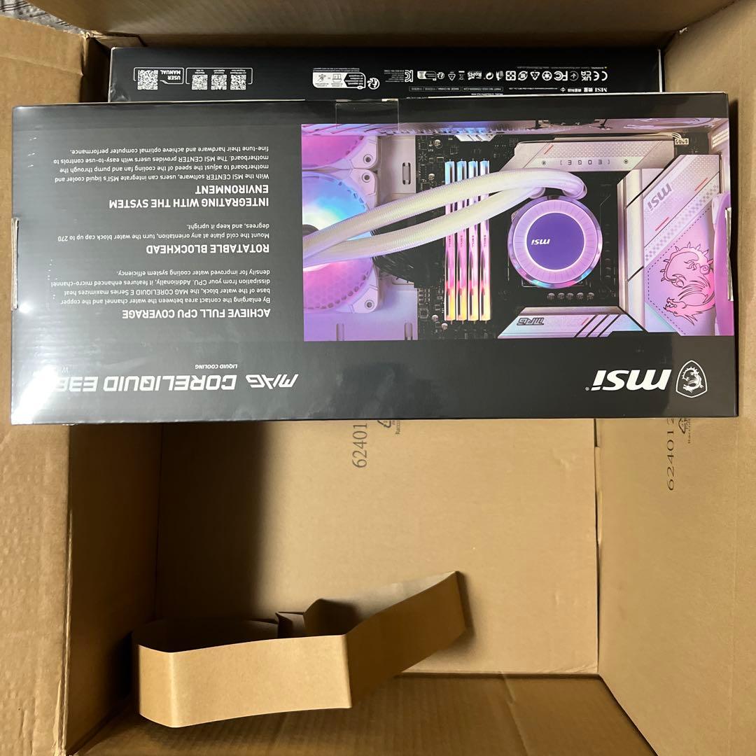 た*き様 MSI MAG CORELIQUID E360 ホワイト