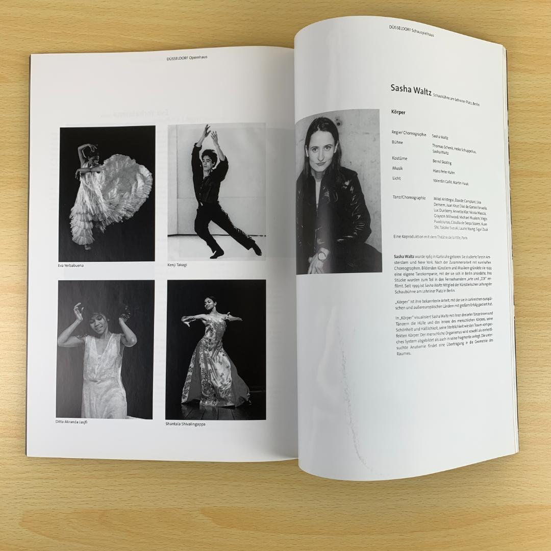 【希少】写真集 ピナ・バウシュ 3 Wochen mit Pina Bausch