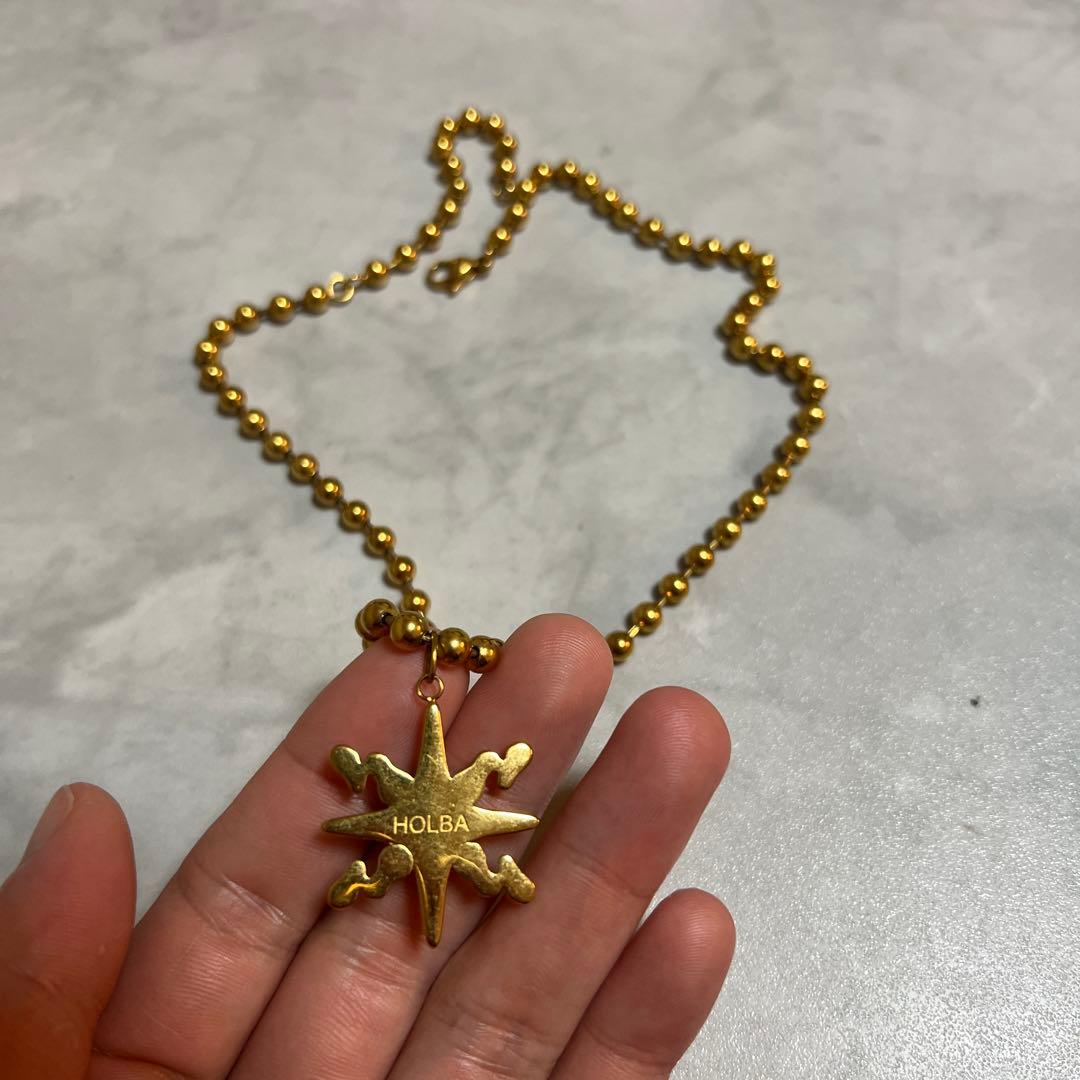 HOLBA ネックレス　ゴールド　small