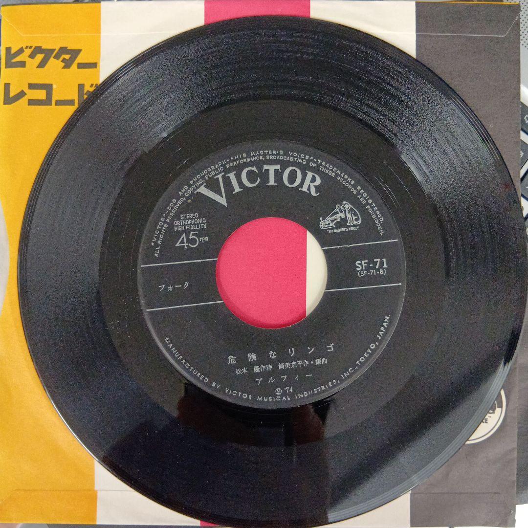 「貴重‼️」アルフィー シングルレコード2枚