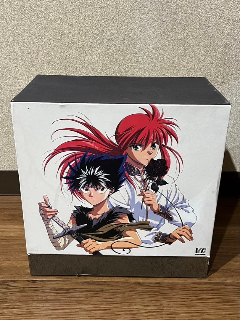 【送料込】非売品ポスター付　幽☆遊☆白書　レコードディスクボックス　4巻フル