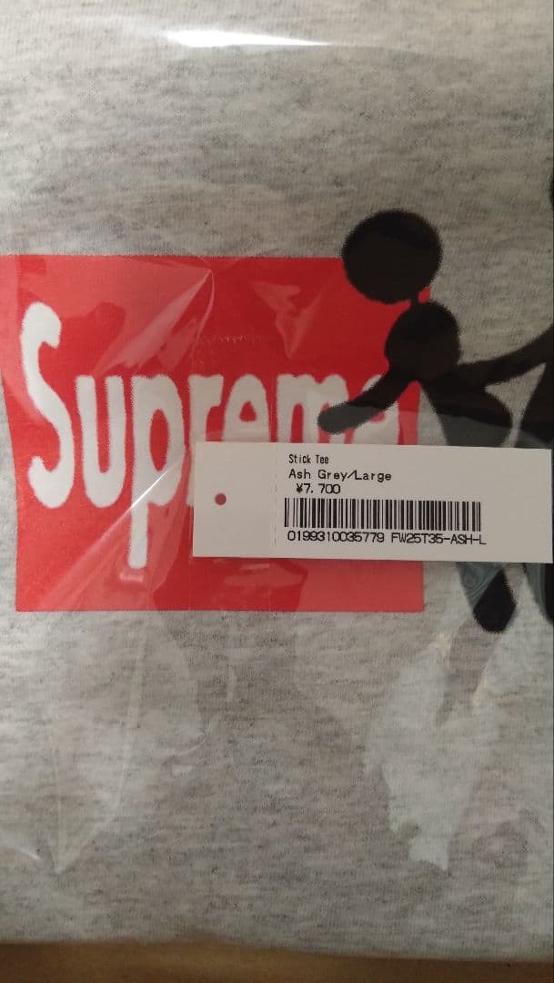 新品 Supreme Stick Tee