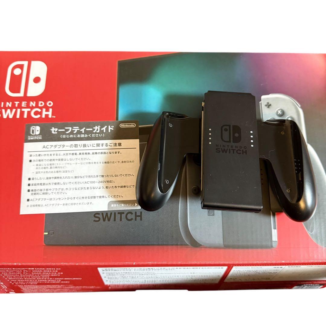 Nintendo Switch グレー本体、付属品全てあり