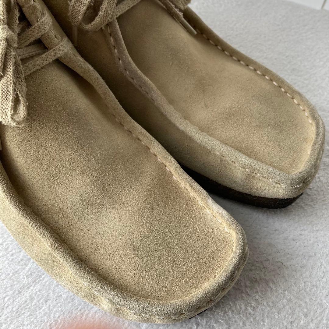 CLARKS ORIGINALS ワラビー ブーツ モカシン 27.5
