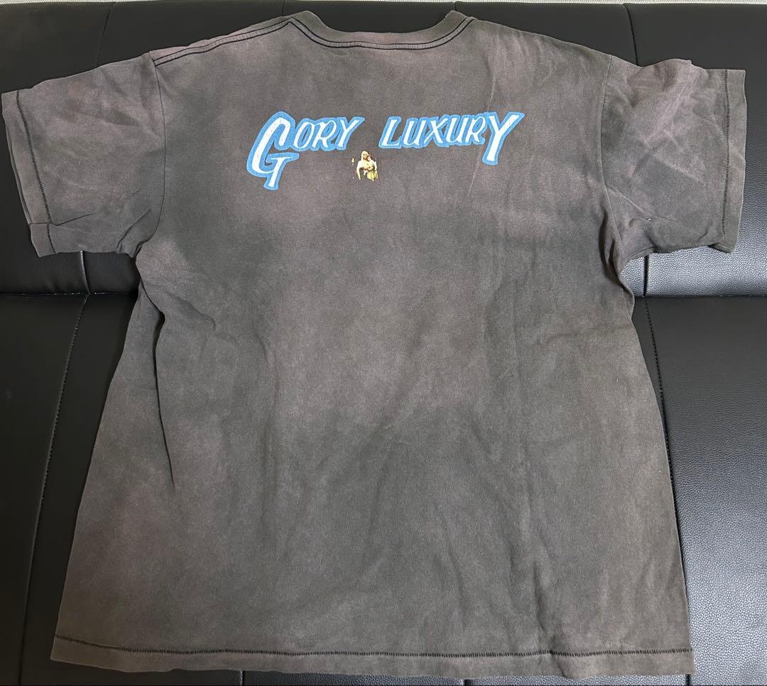 SAINT Mxxxxxx GORY LUXURY ダークグレー Tシャツ