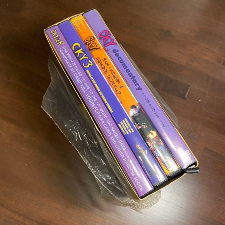 CKY THE BOX SET DVD 4枚組　中古　jackass