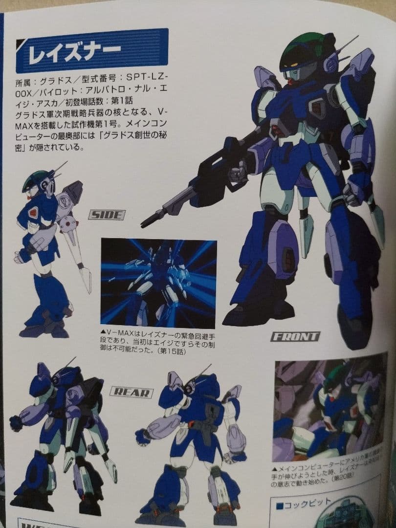 蒼き流星SPTレイズナー コンプリ一ト アート ワークス