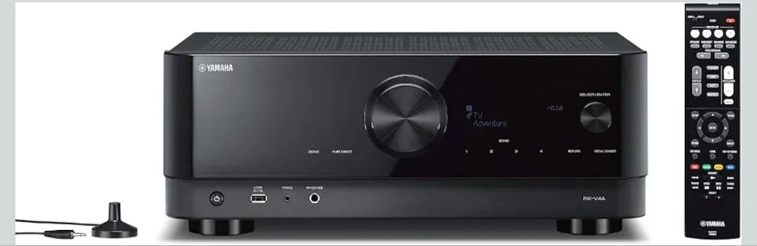 【新品・未開封】YAMAHA RX-V4A(B) 5.1ch AVレシーバー