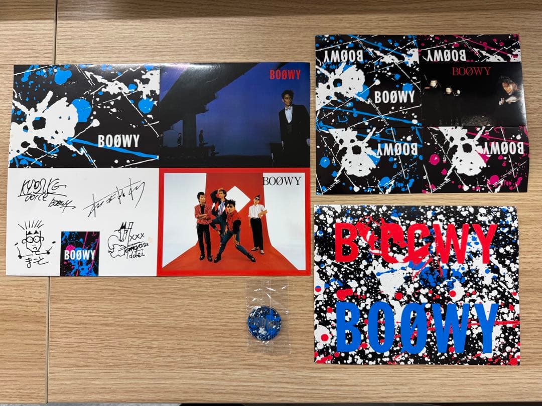 【LD】BOØWY コンサートセット➕ノベルティ付き