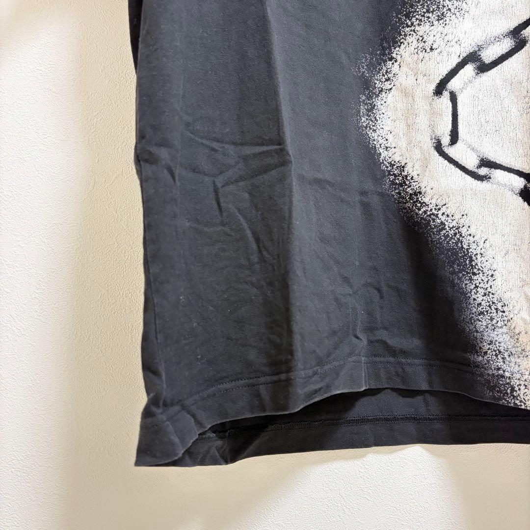 【s】Louis Vuitton スプレー チェーンプリント Tシャツ