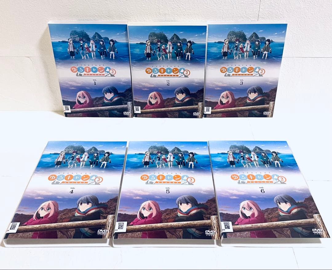 ゆるキャン(全６巻)+season２(全６巻)+へやキャン+映画　　DVD 全巻