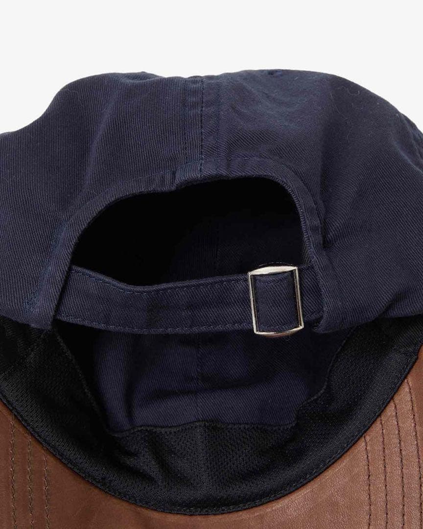 【COVERCHORD】NY BRIM LEATHER CAP