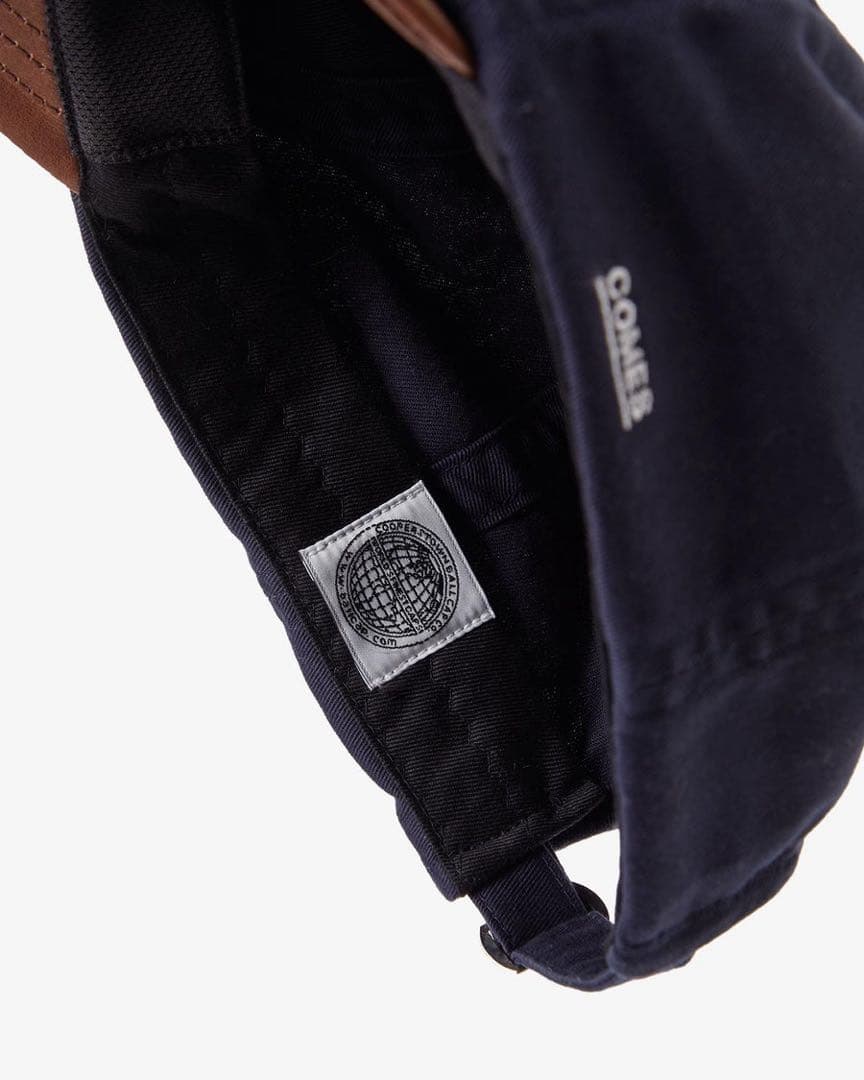 【COVERCHORD】NY BRIM LEATHER CAP